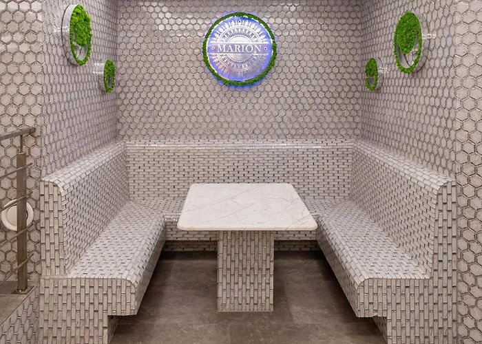 מלון Marion & - Renovation - Rooms, Area, Swimming Pool, Reception, Restaurant, Lounge Bar, Hookah Bar, Children's Room, Parking, And Breakfast Included In The Price
