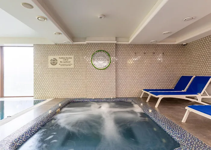 מלון Marion & - Renovation - Rooms, Area, Swimming Pool, Reception, Restaurant, Lounge Bar, Hookah Bar, Children's Room, Parking, And Breakfast Included In The Price